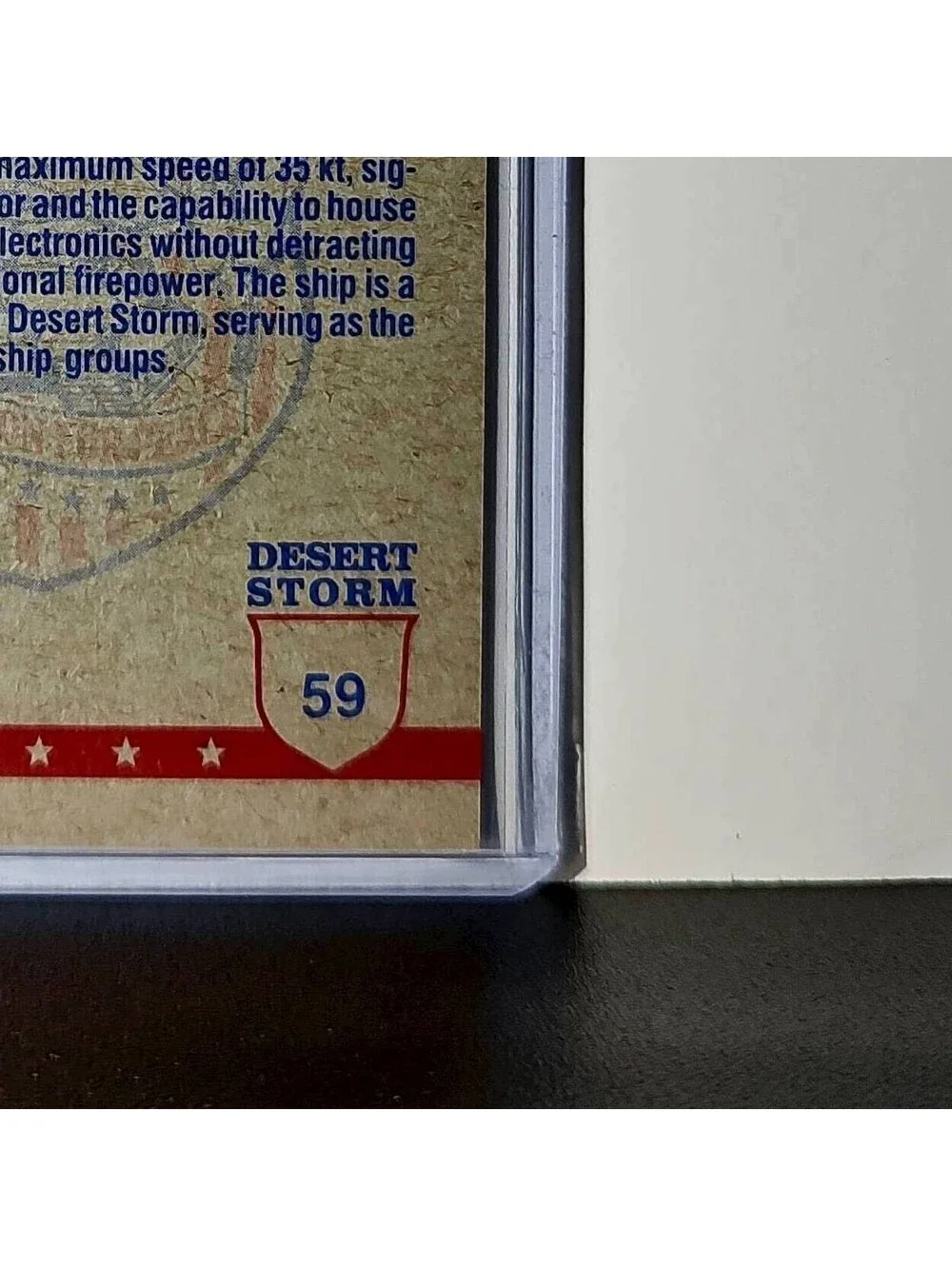 USS Iowa 1991 Topps Desert Storm #59 Card